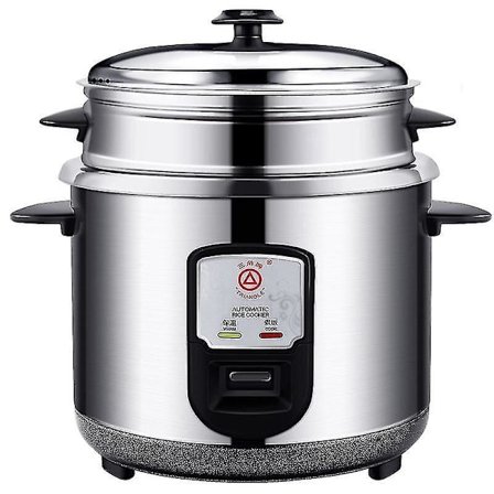 Risstegsgryde 3 L Rustfrit Stål Elektrisk Med Dampkurv