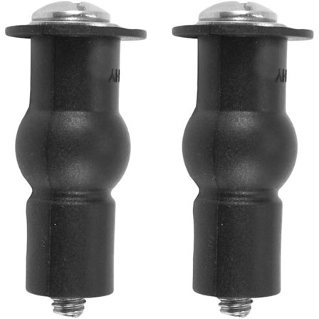 Toalettsete Toppfeste Sete Hengsel Hull Gummi Mutter Skrue Fester Tilbake Til Vegg Par