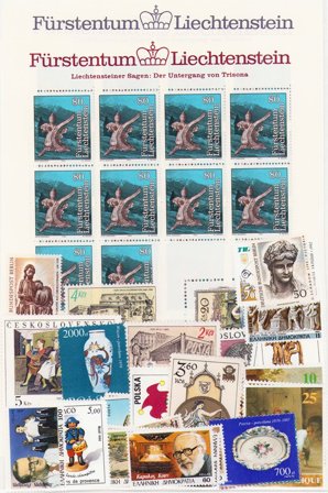 Kunst - Frimærkepakke - Postfrisk