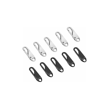 10-pack avtagbara utbytbara metallblixtlåsdragare