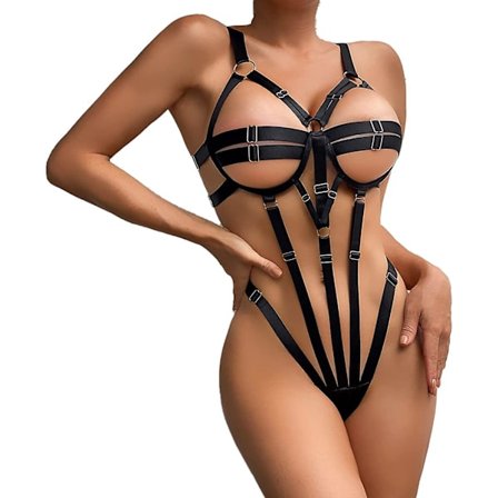 Naisten pitsinen nyörityksellä varustettu body, avoleikkaus, alusasu, body, eksoottiset teddyt, yöasu