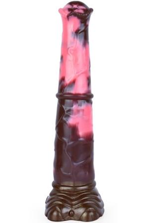 Pink Alien Hulf Dildo 26,5 cm Dragon dildo - Blushme.se