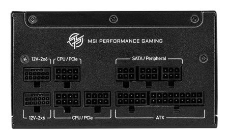 MSI Mpg A850Gs Pcie5 Power Supply
