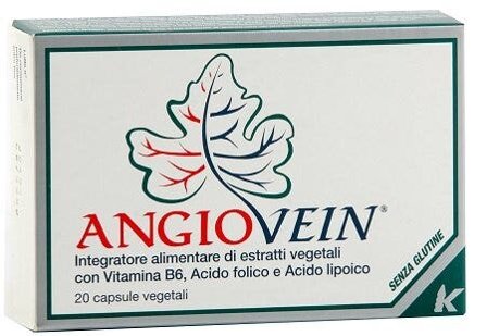 Angiovein 20 Capsule Gelatina - Integratore per la Circolazione