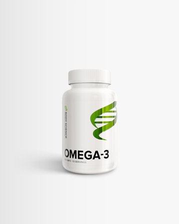Body Science Omega-3, 100 kapsler – Fettsyrer, Fiskeolje