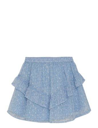 Creamie Skirt Flower Lurex - Blue - 140