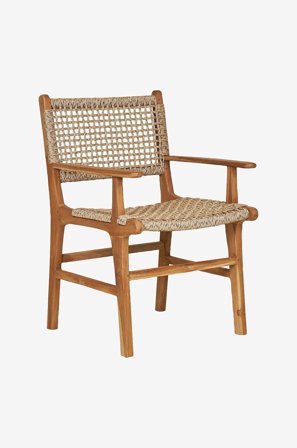 House Nordic - Spisestuestol med armlener Derby - Brun - Armstoler - Fra Homeroom