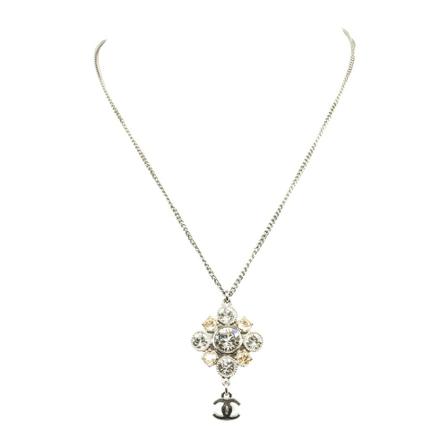 Chanel Vintage - Vintage Smycken - Grå - Dam - Storlek: One Size, Dam, Storlek: ONE SIZE