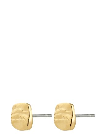 Sense Stud Earrings Gold-Plated Gold Pilgrim