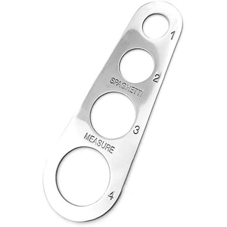 Spaghettimåler, størrelserne 1, 2, 3 eller 4 til din familie