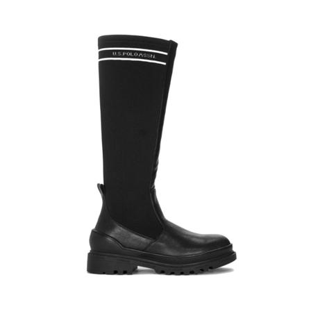 Pitkävartiset naisten talvikengät U.S. Polo Assn BRUNA001ABLK Mustat 36