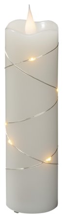 Konstsmide 1826-180 Vaxljus gräddvit, amber 5x17,8 cm, Belysning