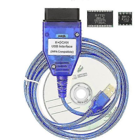 För k+can ft232rl -siru kytkimellä skannerille k dcan usb -kaapeli obd obd2 diagnostinen liitäntä
