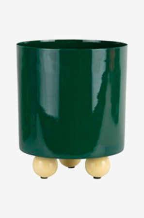 Present Time - Potteplante Double Funky Medium - Grønn - Krukker & vaser - Fra Homeroom