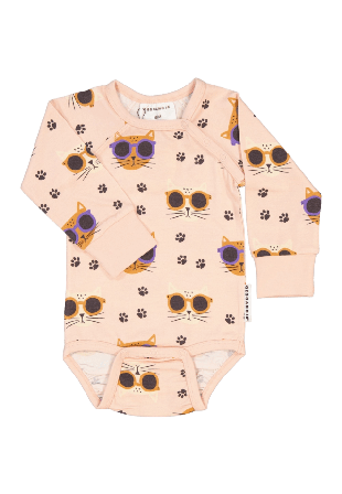 Geggamoja Body Bambu Bodies & set Unisex Rosa 62/68