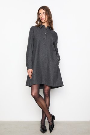 CAMILLA PIHL - Odette Dress - Grey Melange Size34