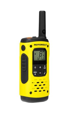 Motorola TLKR T92 H2O - vanntett Walkie-talkie - toveis radio - PMR - 8 kanalers - svart, gul