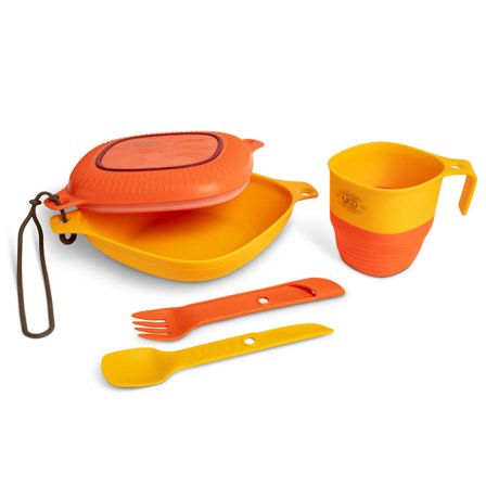 UCO Mess Kit 6 Pieces eating utensils Orange OneSize