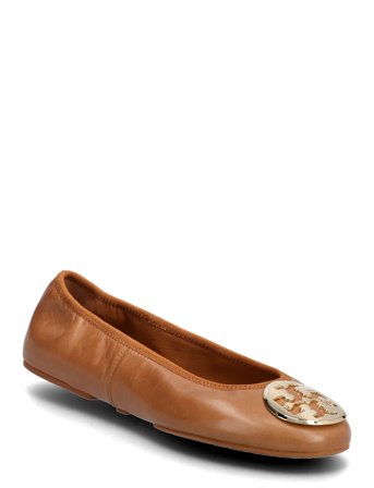 Tory Burch Reva Travel Ballet - Brown - 41.5
