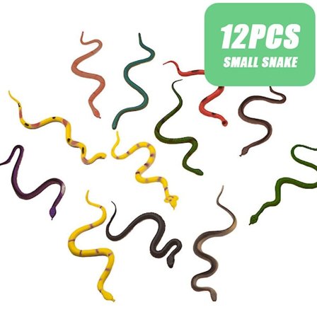 12st Mini Plast Dinosaurie Djur Insekter Figurer Pedagogiska leksaker Presenter Till Barn Tårta Topper Dekoration