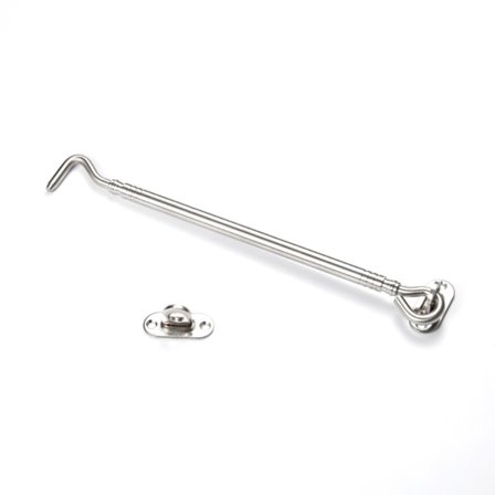 Hasp 10-tommers Vindu Lås Sikkerhet Rustfritt Stål Port Lås