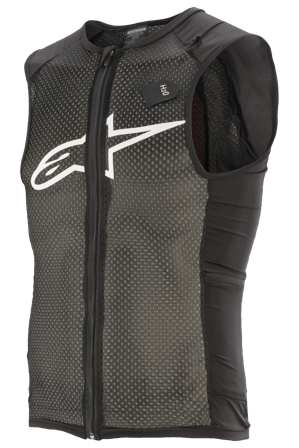 Protektorenweste Alpinestars Paragon Plus Schwarz/Weiß M