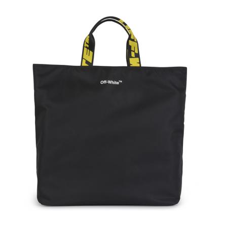 Off White, Tote Bags Zwart, Heren, Maat:ONE Size