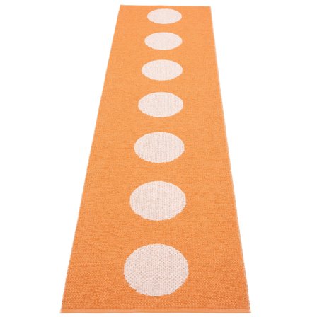 Pappelina Vera Pop -matto 70 × 280 cm, orange/pink