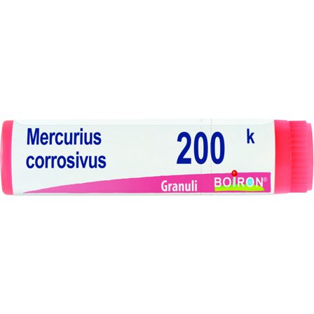 Boiron Mercurius Corrosivus Globuli 200K Dose 1g