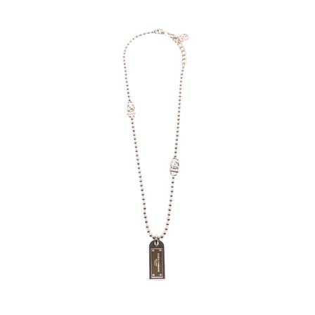 Dolce & Gabbana Necklace , Grijs , Heren , Maat: ONE Size Kettingen