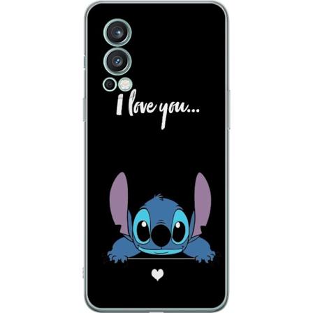 OnePlus Nord 2 5G L pin kyv kuori Stitch Min Rakastan Si