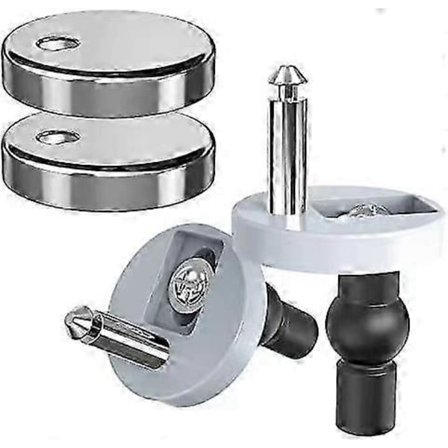 Universelt toalettsetesett med festemidler for utskifting