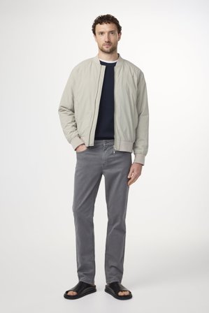 Tony Byxor Herr Grå Ekologisk Bomull