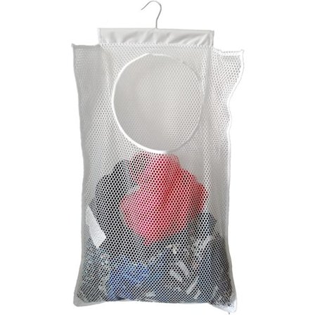 Hængende netvasketøjskurv (30" x 20" x 2") Stor beskidt vasketøj