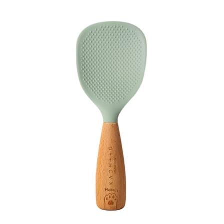 Silikonrissked non-stick livsmedelskvalitet med stående funktion Högtemperaturbeständig rissked Green