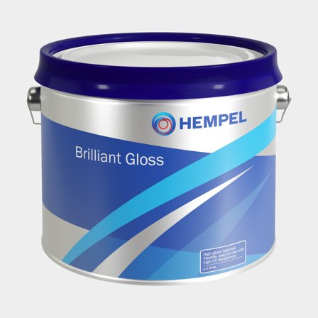 Laca náutica / esmalte de acabamento Hempel Brilliant Gloss, 750 ml - Creme (21401)