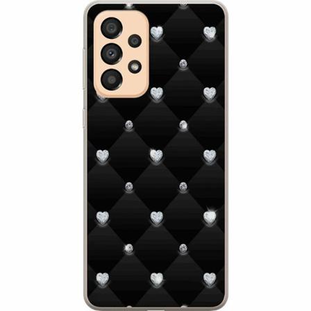 Samsung Galaxy A33 5g Mjukt Skal - Diamant Hjärta