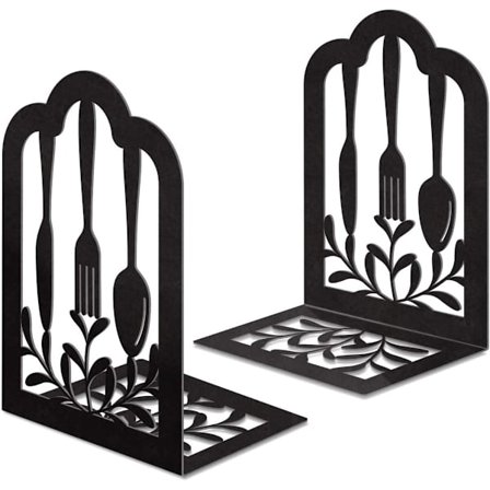 Pieces Bokstöd - Bokstöd - Metall Bokstöd - Bokhållare - Hyllorganisatör - Bokstöd - Bokhylla