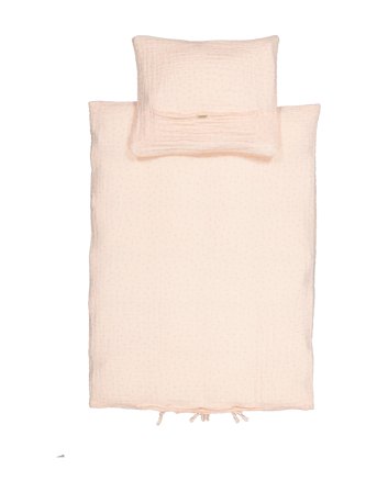 MarMar Copenhagen Bed Linen Baby - Pink - 39CM X 43CM;70CM X 100CM