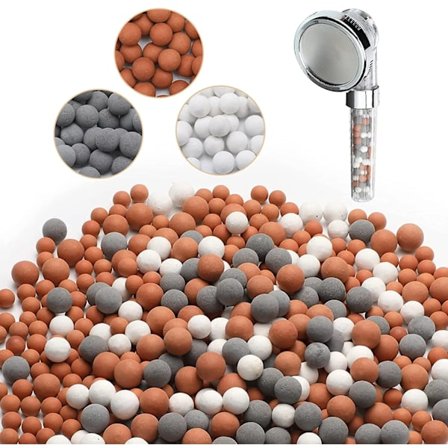 Keramikk kuler vann rensing stein til dusj
