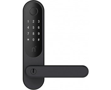 Nimly Touch Pro - Black - Smart lås med flera upplåsningsmetoder till ytterdörr