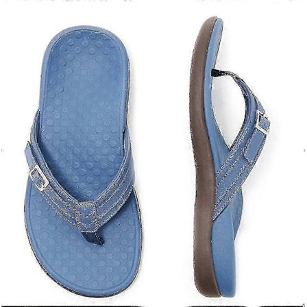 Vionic Sandaler med Tårem för Kvinnor - Halkfria Strandsandaler med Spänndesign