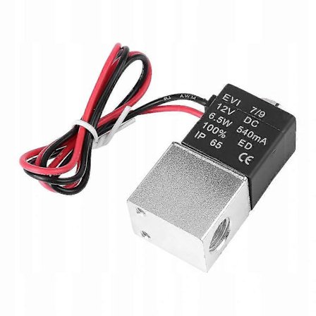 12 V magneettiventtiili 1/8" 2-tie normaalisti suljettu pneumaattinen magneettiventtiili sähköventtiili_erikoislahjat