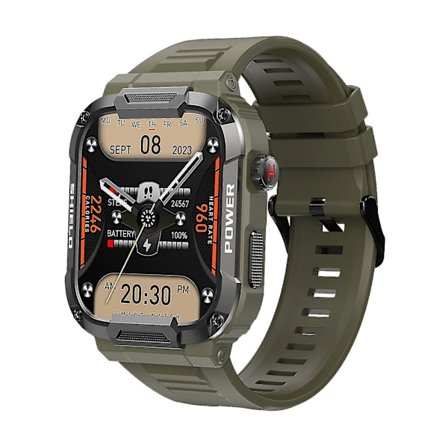 Gard Pro Ultra Smartwatch Mk66, Militär Magnetladdning Fitness Tracker