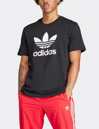 adidas Originals Trefoil T-Shirt - Black - XS