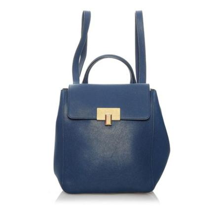 Chloé Pre-owned Rugzak , Blauw , Dames , Maat: ONE Size Vintage Tassen