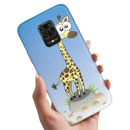 Xiaomi Redmi Note 9 Pro - Deksel/Mobildeksel Tegnet Giraff