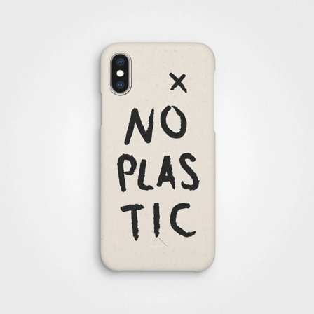 Plastic Free Phone Case No Plastic Vanilla White | agood company, iPhone X XS