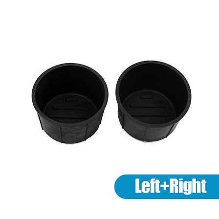 1 Par Gummi Bag Midterkonsol Kopholder Indsats Til Ford F150 2009 2014 Gummi Venstre Højre Side M/drikkemåtte Rense liners| |