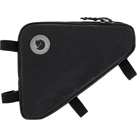 Fjällräven Hoja Triangle Frame Bag OneSize - unisex - Black - Sac à dos & bag accessories